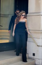 MILEY CYRUS Leaves Her Hotel in Paris 06/19/2025