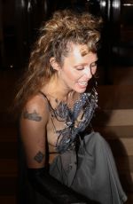 MILEY CYRUS Night Out in Paris 06/18/2025