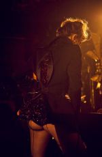 MILEY CYRUS Performs at Merci Spotify for Honoring My Place in The Billions Club at Maxim
