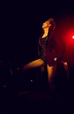 MILEY CYRUS Performs at Merci Spotify for Honoring My Place in The Billions Club at Maxim