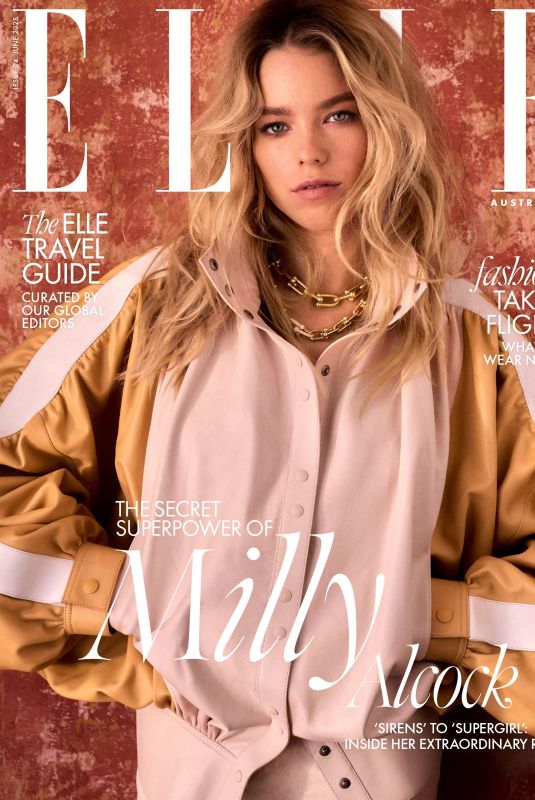 MILLY ALCOCK in Elle Australia, June 2025