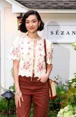MINNIE MILLS at Sezane Summer Pop-Up Celebration at Maidstone in East Hampton 06/26/2025