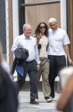 MONA TOUGAARD and Fai Khadra Out and About in London 06/11/2025