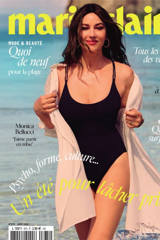 MONICA BELLUCCI in Marie Claire France, August 2025