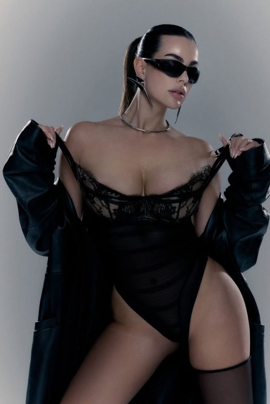 NADINE MIRADA at a Photoshoot 06/27/2025