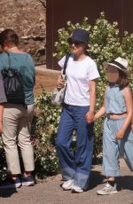 NATALIE POTMAN Out on Holiday in Rome, May 2025