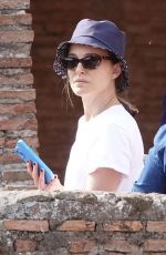 NATALIE POTMAN Out on Holiday in Rome, May 2025