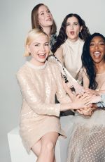 NATASHA LYONNE, HANNAH EINBINDER, KRISTEN BELL and MICHELLE WILLIAMS for The Hollywood Reporter Comedy Actress Roundtable, June 2025
