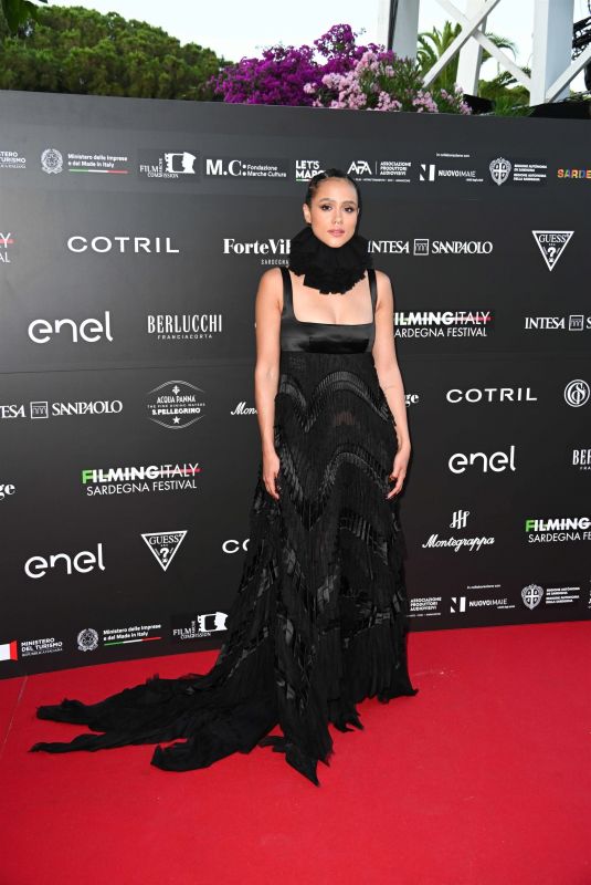 NATHALIE EMMANUEL at Filming Italy 2025 Red Carpet at Forte Village Resort in Santa Margherita di Pula 06/22/2025