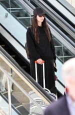 NINA DOBREV Arrives at LAX Airport in Los Angeles 06/10/2025