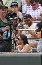 OLIVIA DUNNE at NCAA College World Series: LSU v Arkansas in Omaha 06/14/2025
