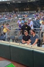 OLIVIA DUNNE at NCAA College World Series: LSU v UCLA in Omaha 06/16/2025