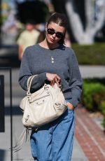 OLIVIA JADE Out and About on Melrose Place in West Hollywood 06/20/2022