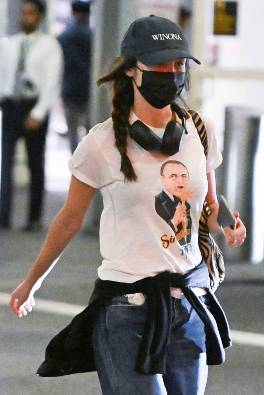 OLIVIA RODRIGO at JFK International Airport in New York City 06/02/2025
