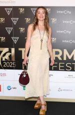OLIVIA WILDE at a Photocall at 71st Taormina Film Festival in Taormina 06/13/2025