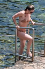 OLIVIA WILDE in Bikini on Vacation in Taormina 06/14/2025