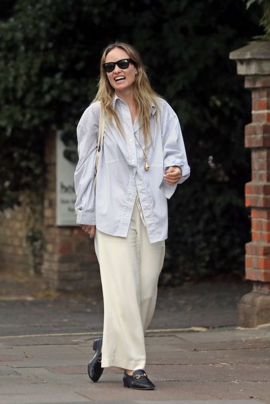 OLIVIA WILDE Out and About in London 06/20/2025