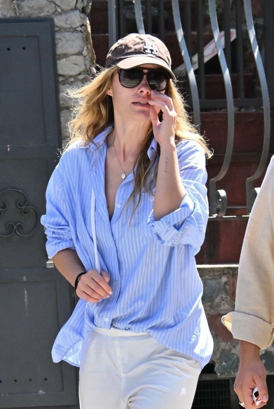 OLIVIA WILDE Out for Lunch in Taormina 06/14/2025