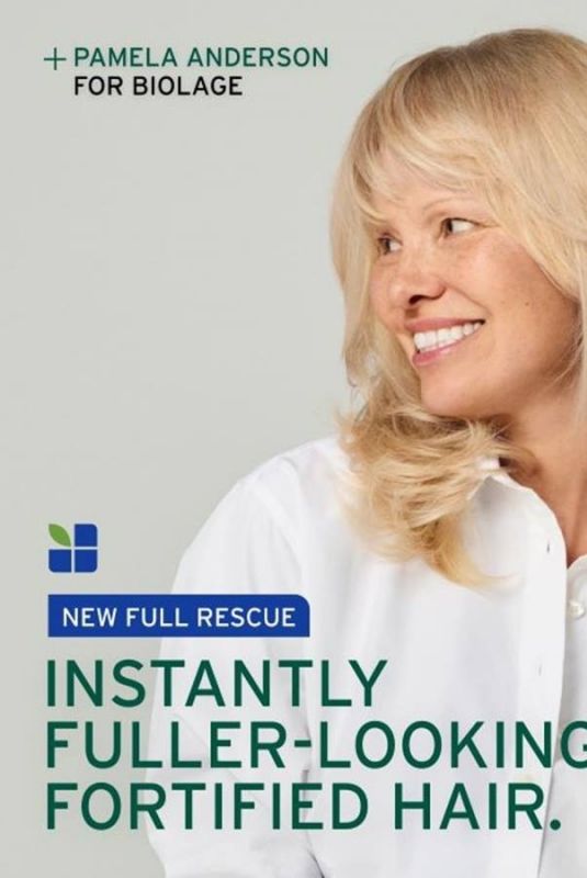 PAMELA ANDERSON for Biolage Campaign 2025
