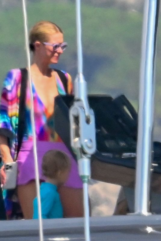 PARIS HILTON and Carter Reum at a Family Getaway in Sardinia 06/22/2025