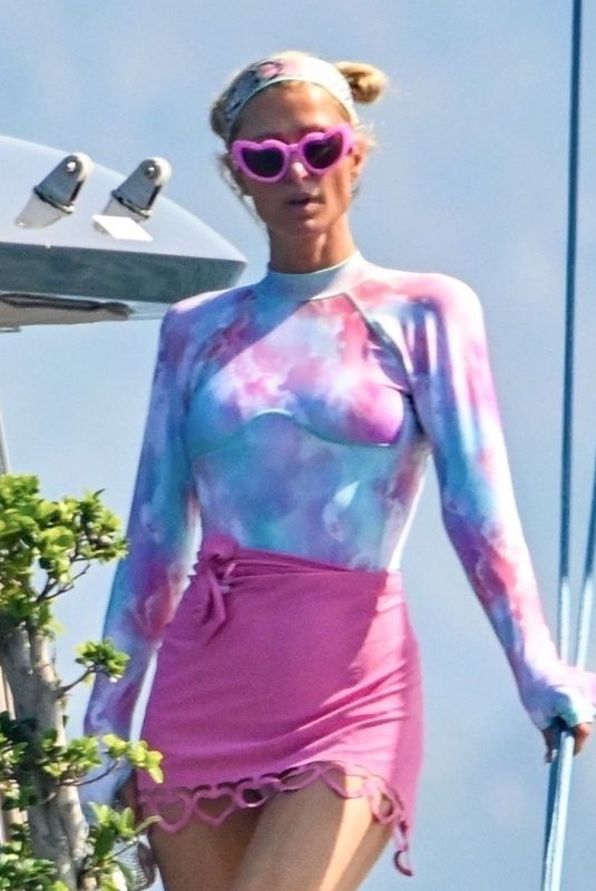 PARIS HILTON on Sardinia Getaway 06/26/2025
