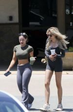 PARIS JACKSON and ESTER EXPOSITO Leaves a Gym Session in Malibu 06/22/2025