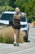 PARIS JACKSON and Justin Long Out in Malibu 06/17/2025