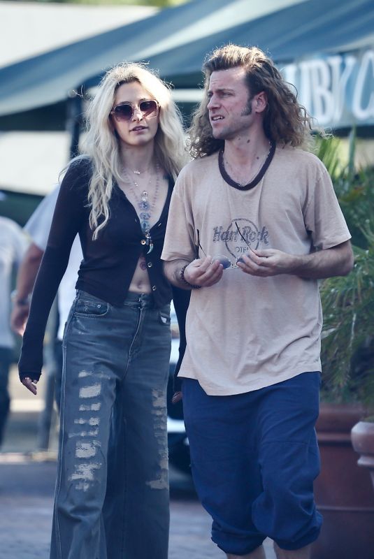 PARIS JACKSON and Justin Long Out in Malibu 06/18/2025