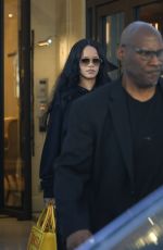 Pregnant RIHANNA and A$AP Rocky Leaves Their Hotel in Paris 06/28/2025