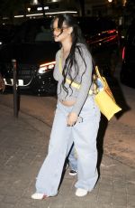 Pregnant RIHANNA Out for Family Dinner at Upscale Restaurant Cesar in Paris 06/28/2025