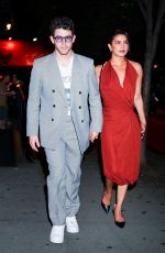 PRIYANKA CHOPRA and Nick Jonas Leaves Emilio