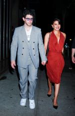 PRIYANKA CHOPRA and Nick Jonas Leaves Emilio