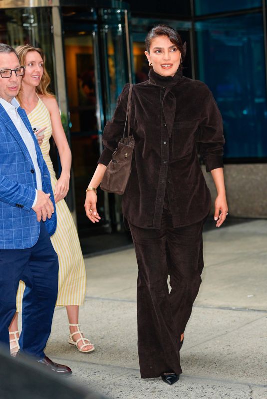 PRIYANKA CHOPRA Out and About in New York City 06/22/2025