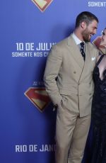 RACHEL BROSNAHAN at Red Carpet for Superman Movie Premiere at Cine Odeon in Rio de Janeiro 06/23/2025