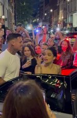 RACHEL ZEGLER Leaves London Palladium 06/27/2025