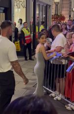 RACHEL ZEGLER Leaves London Palladium 06/27/2025