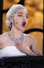 RACHEL ZEGLER Performs in Evita at London Palladium 06/18/2025