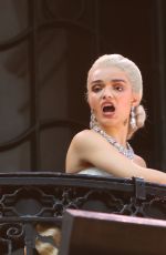 RACHEL ZEGLER Performs in Evita at London Palladium 06/28/2025