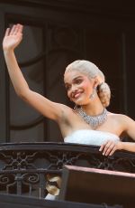 RACHEL ZEGLER Performs in Evita at London Palladium 06/28/2025
