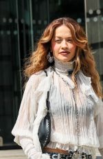 RITA ORA Out for Business Meetings in East London 06/13/2025