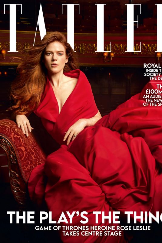 ROSE LESLIE in Tatler Magazine, UK July 2025