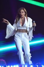 SABRIAN SALERNO Performs at Piazza Del Popolo in Rome 06/10/2025