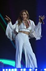 SABRIAN SALERNO Performs at Piazza Del Popolo in Rome 06/10/2025