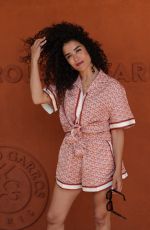 SABRINA OUAZANI at French Tennis Open at Roland Garros in Paris 05/30/2025