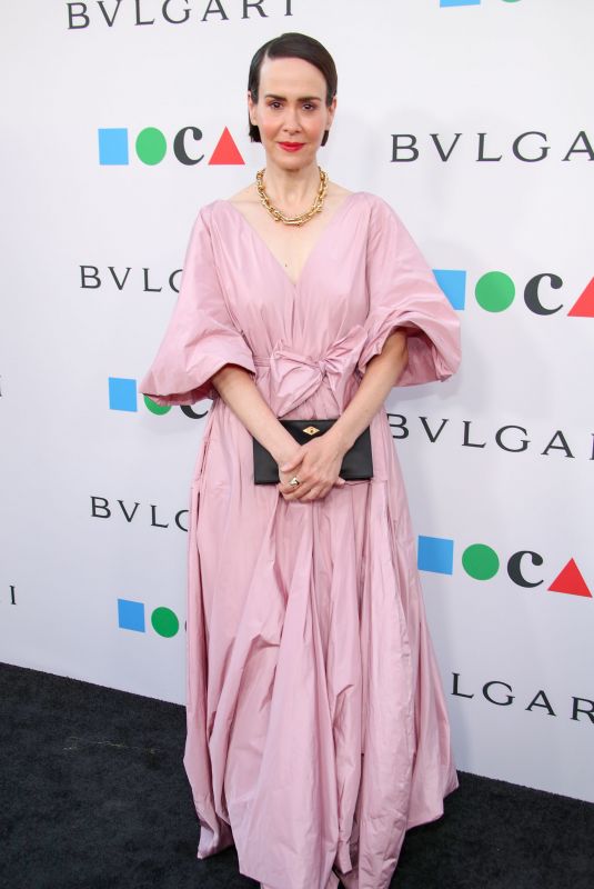 SARAH PAULSON at Moca Gala 2025 Presented in Partnership with Bvlgari in Los Angeles 05/31/2025
