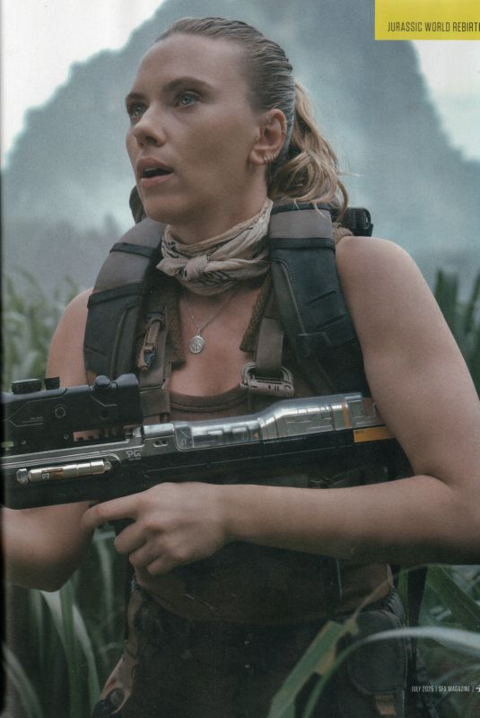 SCARLETT JOHANSSON in SFX Magazine, July 2025