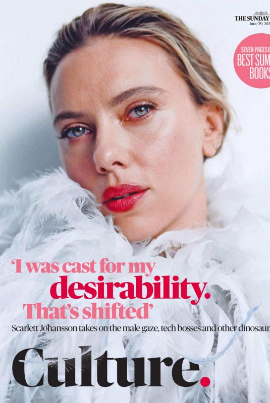 SCARLETT JOHANSSON in The Sunday Times Culture, June 2025