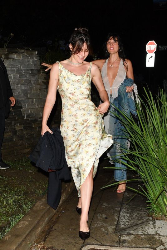 SCOUT WILLIS Out for Dinner date with Friend at Chateau Marmont in Los Angeles 06/12/2025