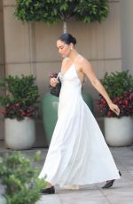 SHANINA SHAIK Leaves Amazon Essentials Party in Beverly Hills 06/26/2025