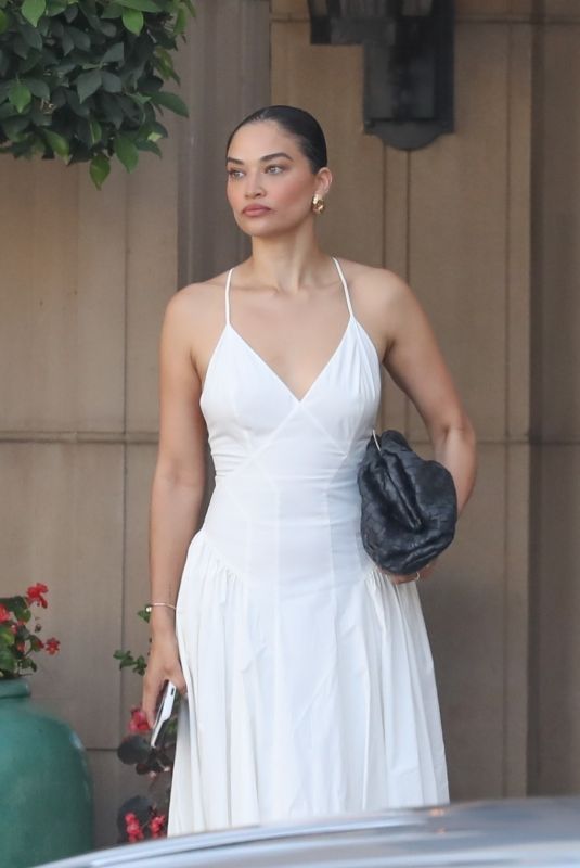 SHANINA SHAIK Leaves Amazon Essentials Party in Beverly Hills 06/26/2025